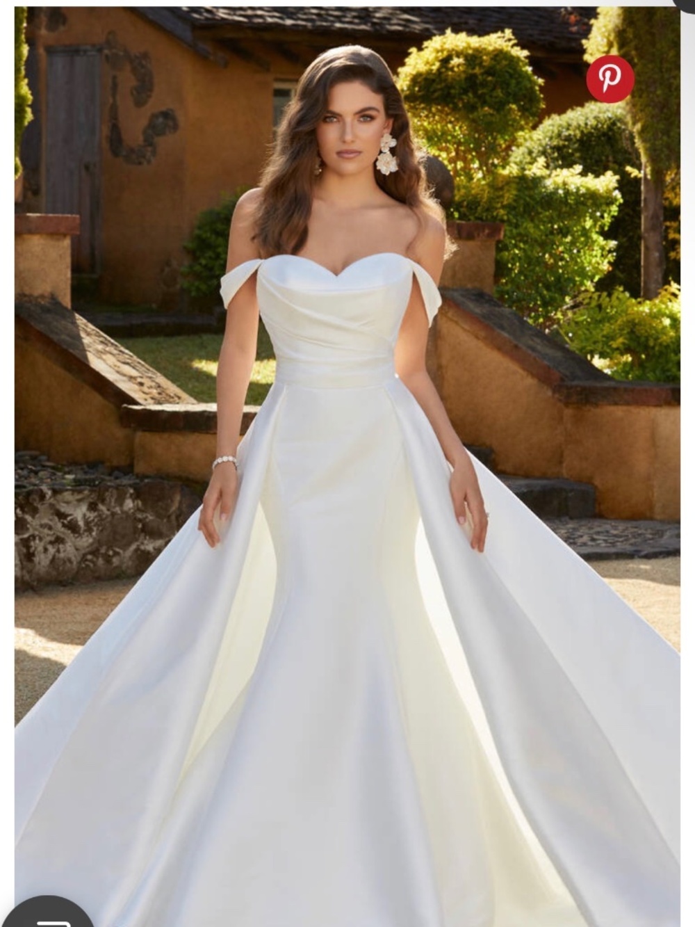 Sophia Tolli - Wedding Dress With Overskirt  ZENDAYA | STYLE Y12237
